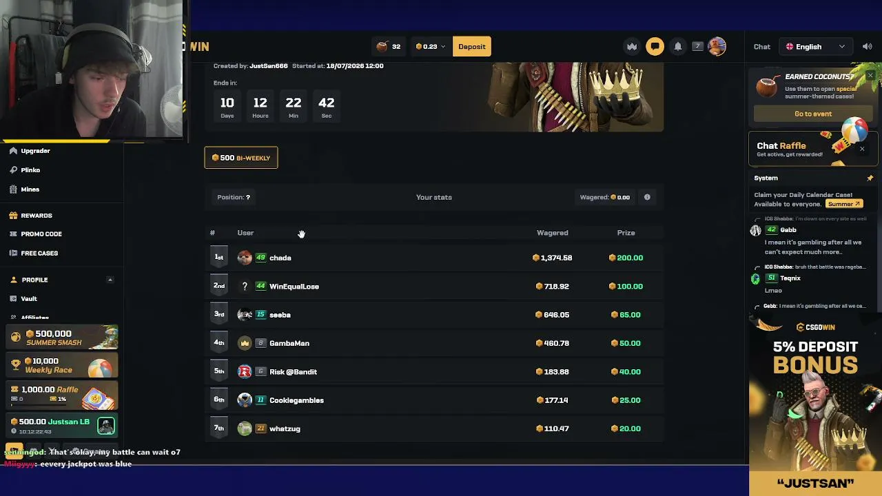101 guide on how to make money gambling |🟨 $1500 LB on clash.gg  | 🟩 $1500 LB on Skinrave | 🟦 $500 on cases.gg | ⛈ $500 on rain.gg| !lb !clash !cases !skinrave !juice !duel !discord