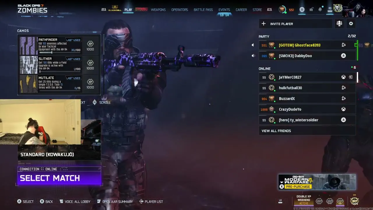 WARZONE , MULTIPLAYER, ZOMBIES ECT....
