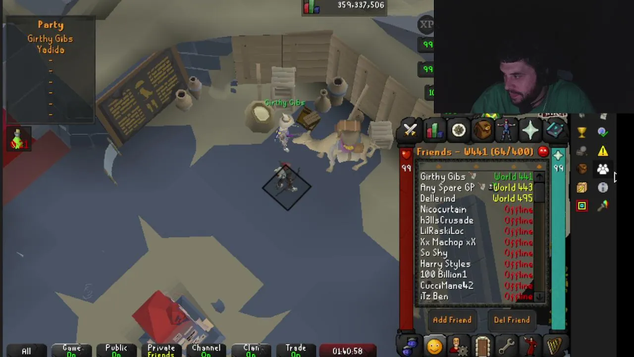 drunk raids? skilling? what is this game again?