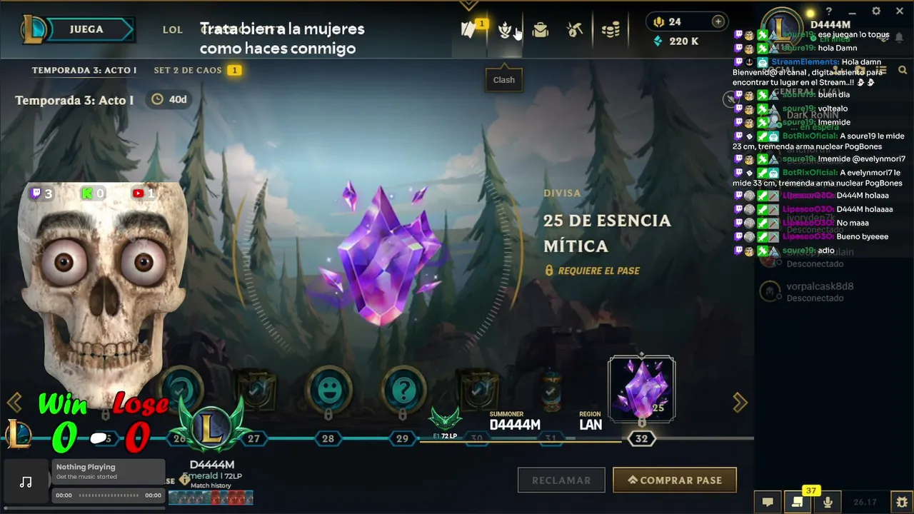 RACHA TEST DIA 2 (A VER QUE TAL VA EL LOL)