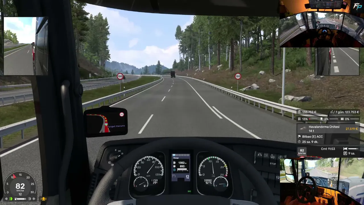 1 Saatlik Yük Taşımacılığı w/SidebySideRacing