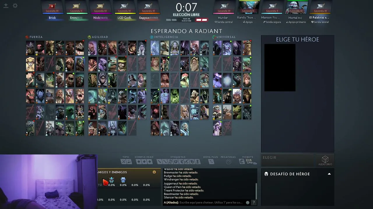 ESTOY JUGANDO DOTA2 TENGO 6K PERO EN CONDUCTA, ASI QUE COMEND NO+