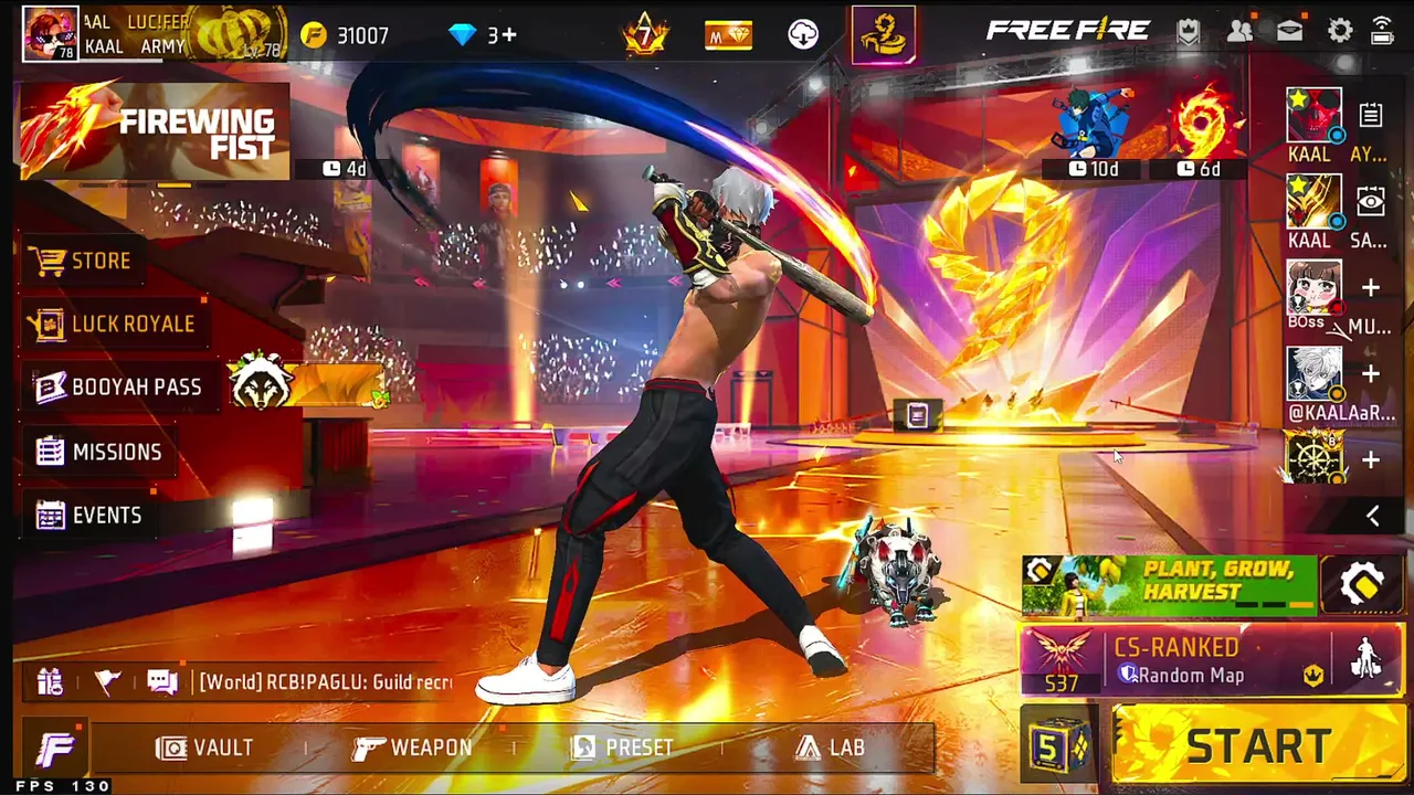 FIRST FREEFIRE LIVESTREAM || @kaaldevta