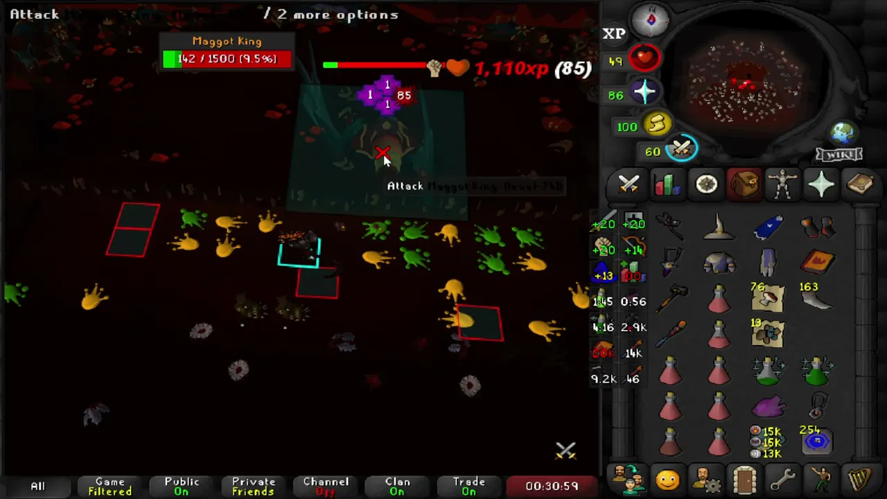 Maggot King 2200 KC Today! New client size