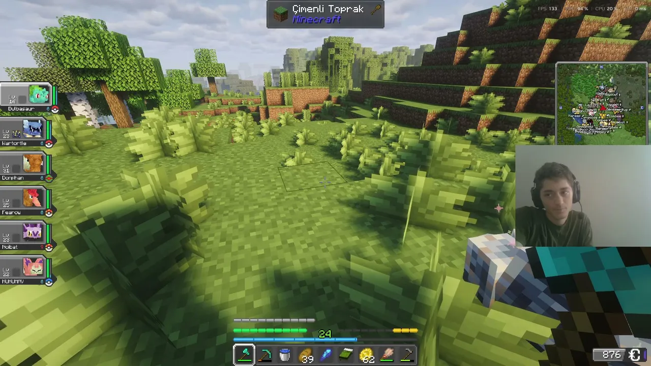 Minecraft Cobblemon Modu!!