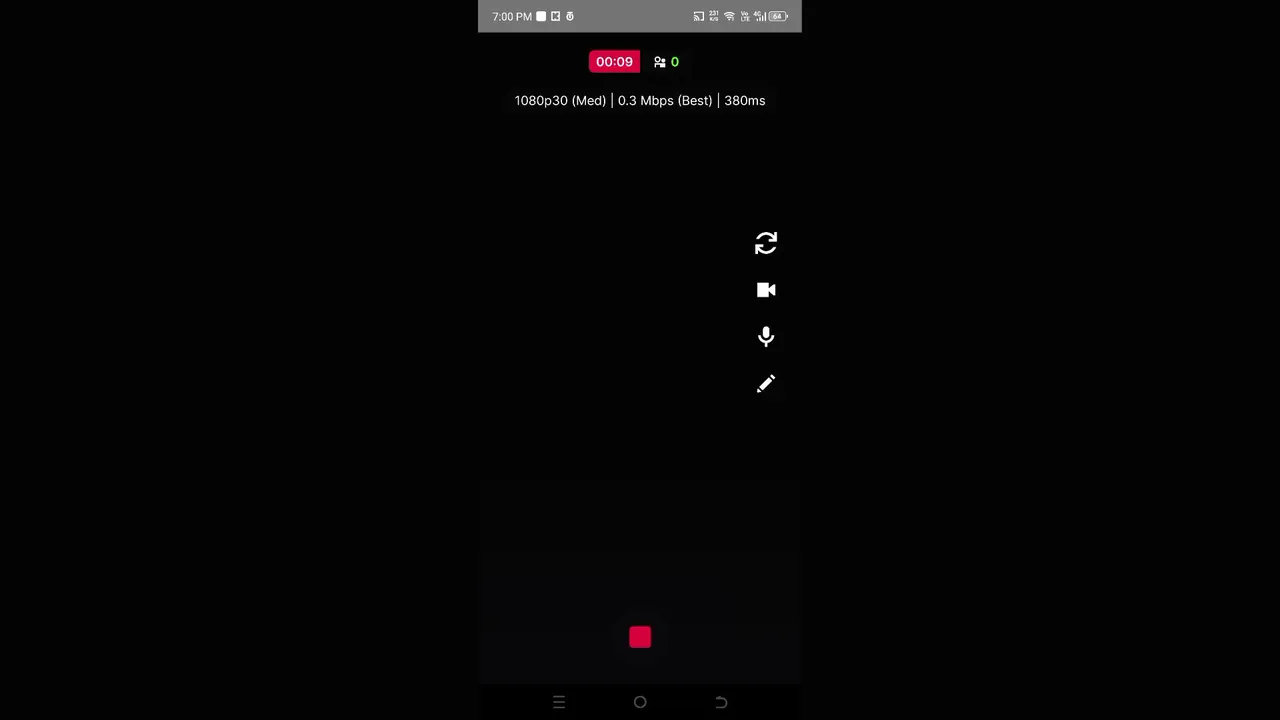 My first stream.