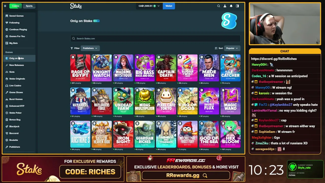 !STAKE $30,000 LEADERBOARD - CODE RICHES - DOUBLE RANK UPS