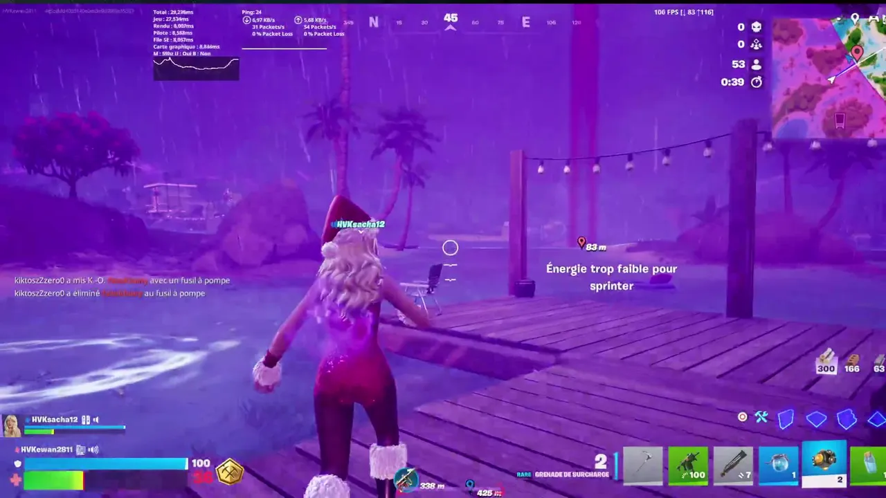 fortnite recharge  avec mon mate monocouille