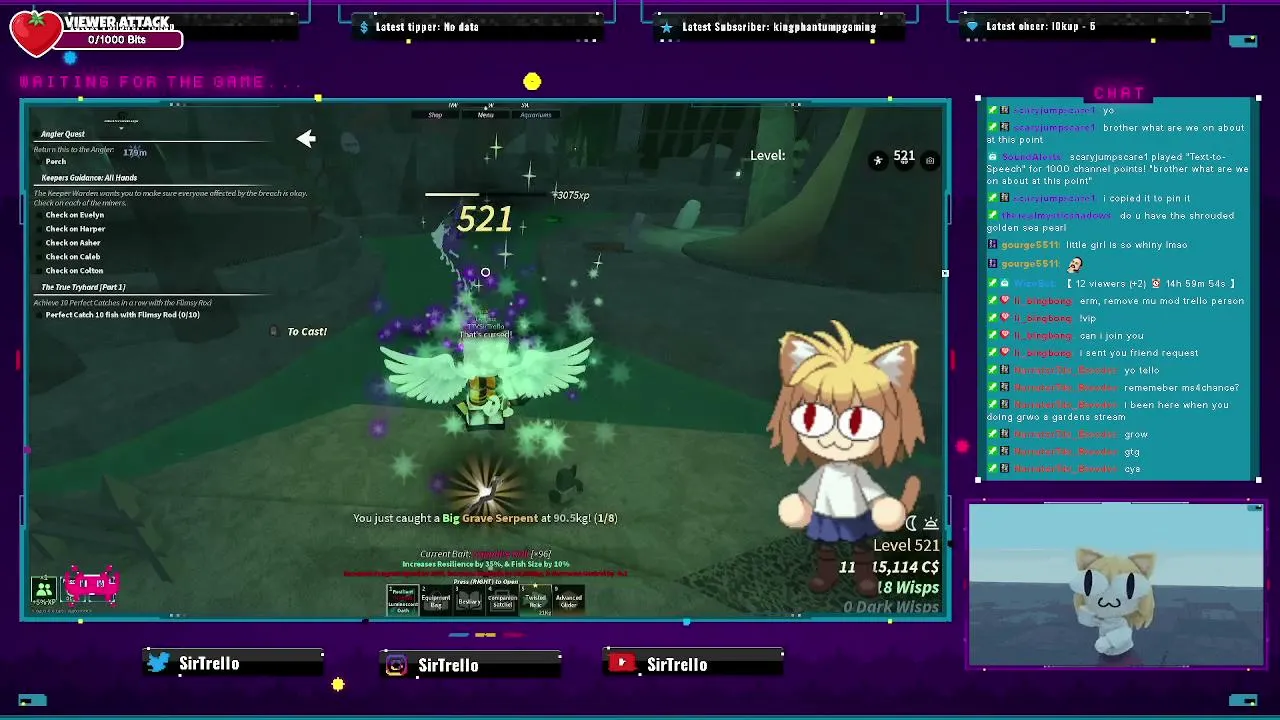 Neco Arc Pngtuber 🐱 | Streams Daily 👾 | Giveaways 🎁 | Gaming, Chatting, Chill Vibes 🎮