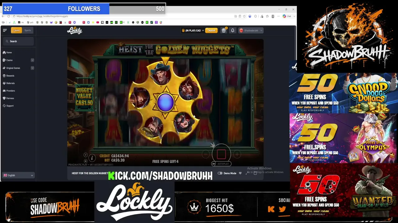 LOCKLY TIME ! PRAGMATIC MAX HUNT!