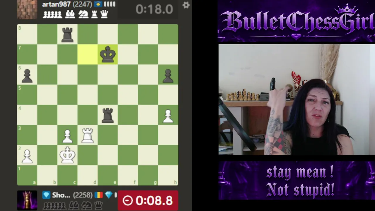 Chess, chaos & chat!Blunders included for free!
Tragic-Comedy BulletChess