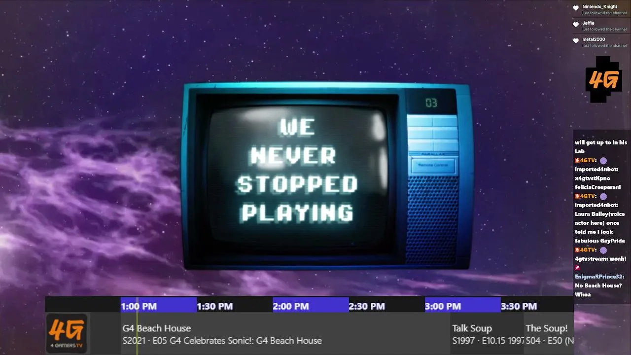 📺 4GTV! // G4, TechTV/ZDTV & MORE! // 24/7 Retro TV 4 Gamers! // 🔌