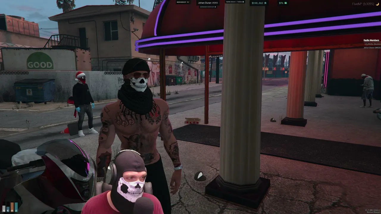 GTA V - NVRP FiveM. Johan is a tired boi