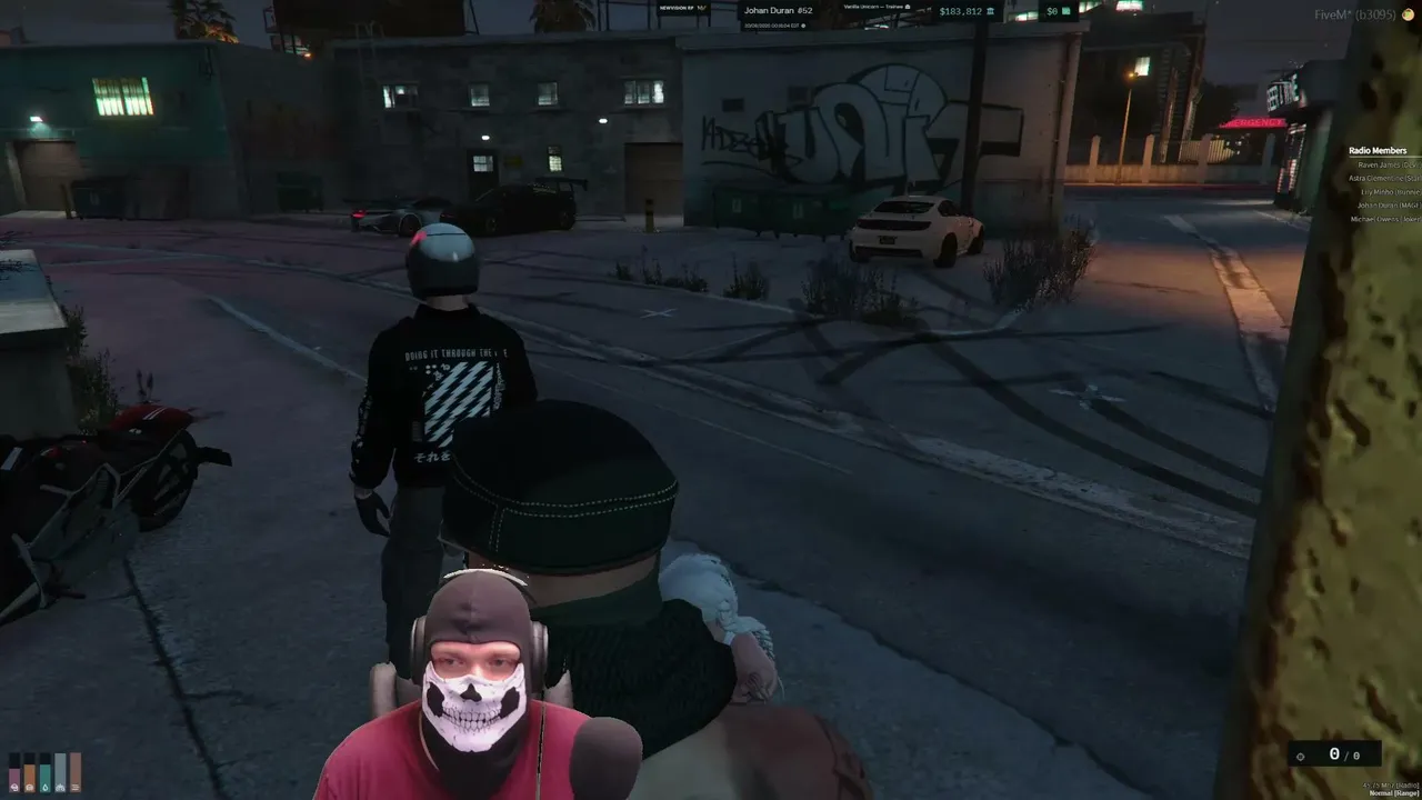 GTA V - NVRP FiveM. Johan is a tired boi