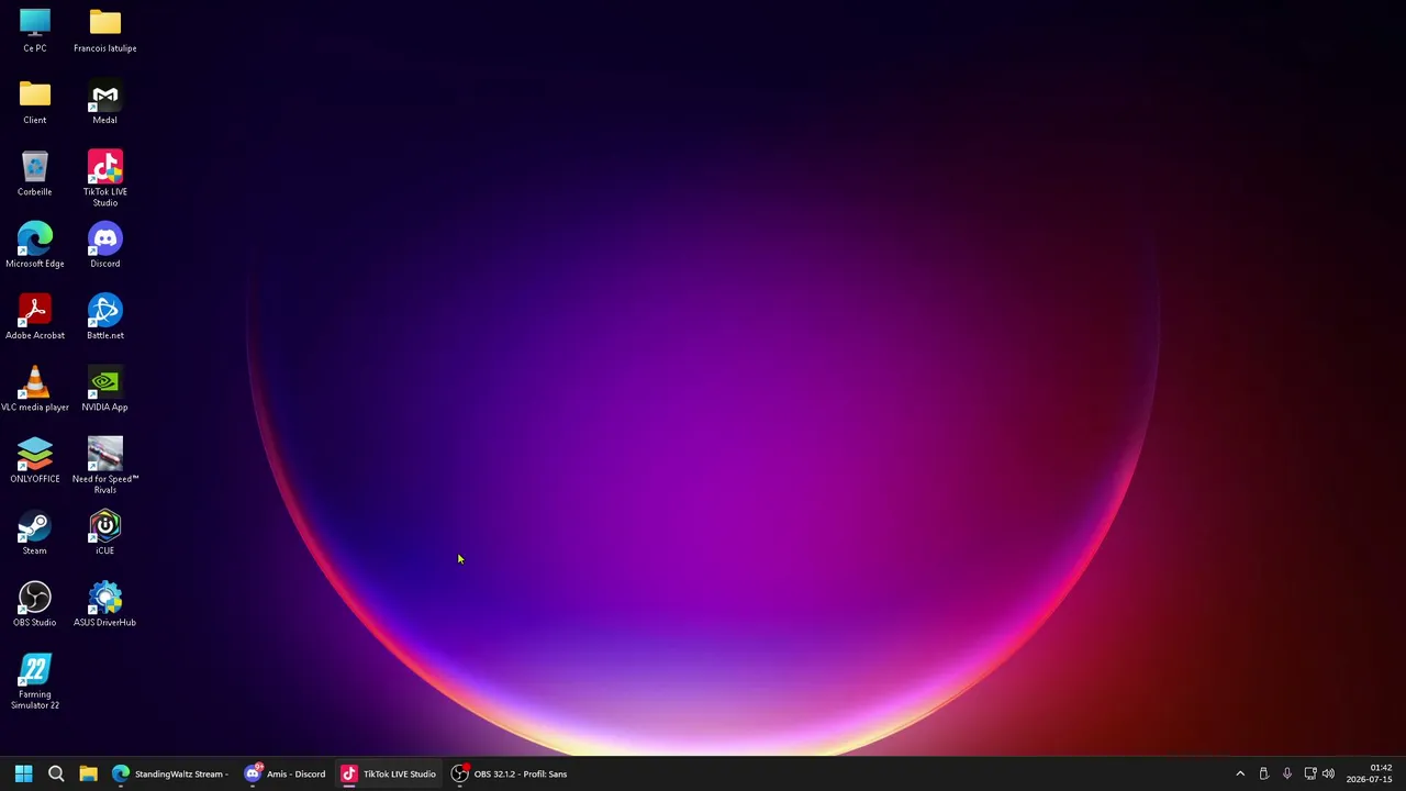 My first stream.