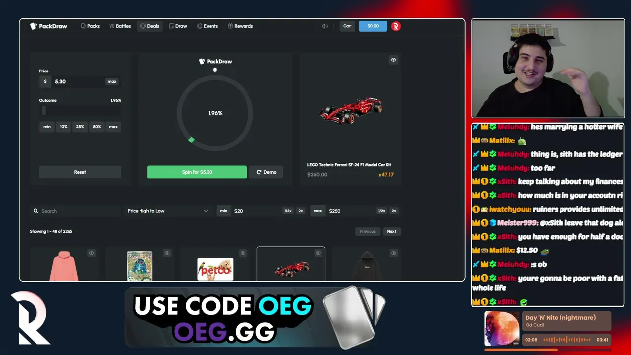 💥$2000 ON !Roobet🦘+ $400 on !Packdraw💎(CHAT CALLS) | !VIP $45K in Leaderboard's OEG.GG🏆 !LB !PLB