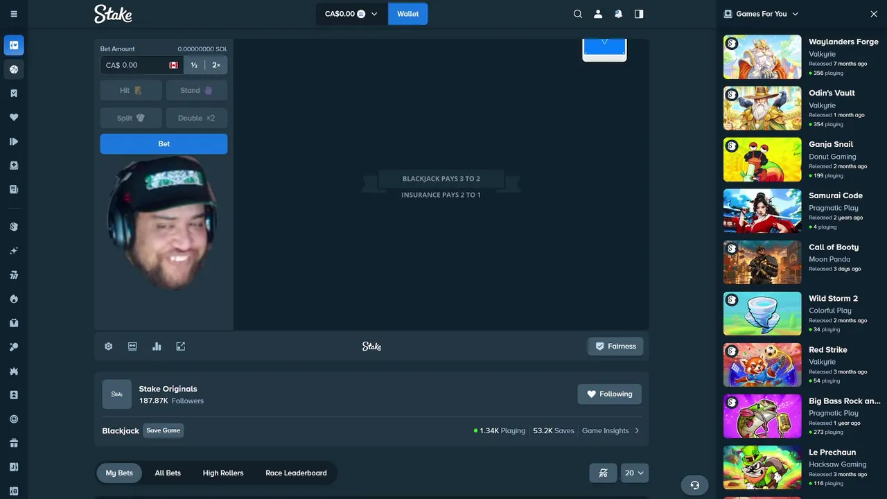 My first stream.