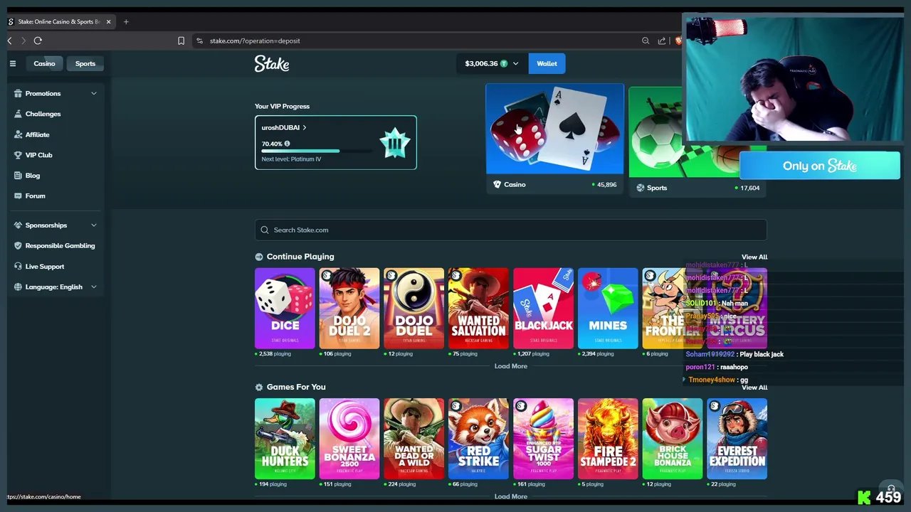 ⚡GIVEAWAY EVERY 20MIN⚡ | $500 START  !discord !stake !leaderboard