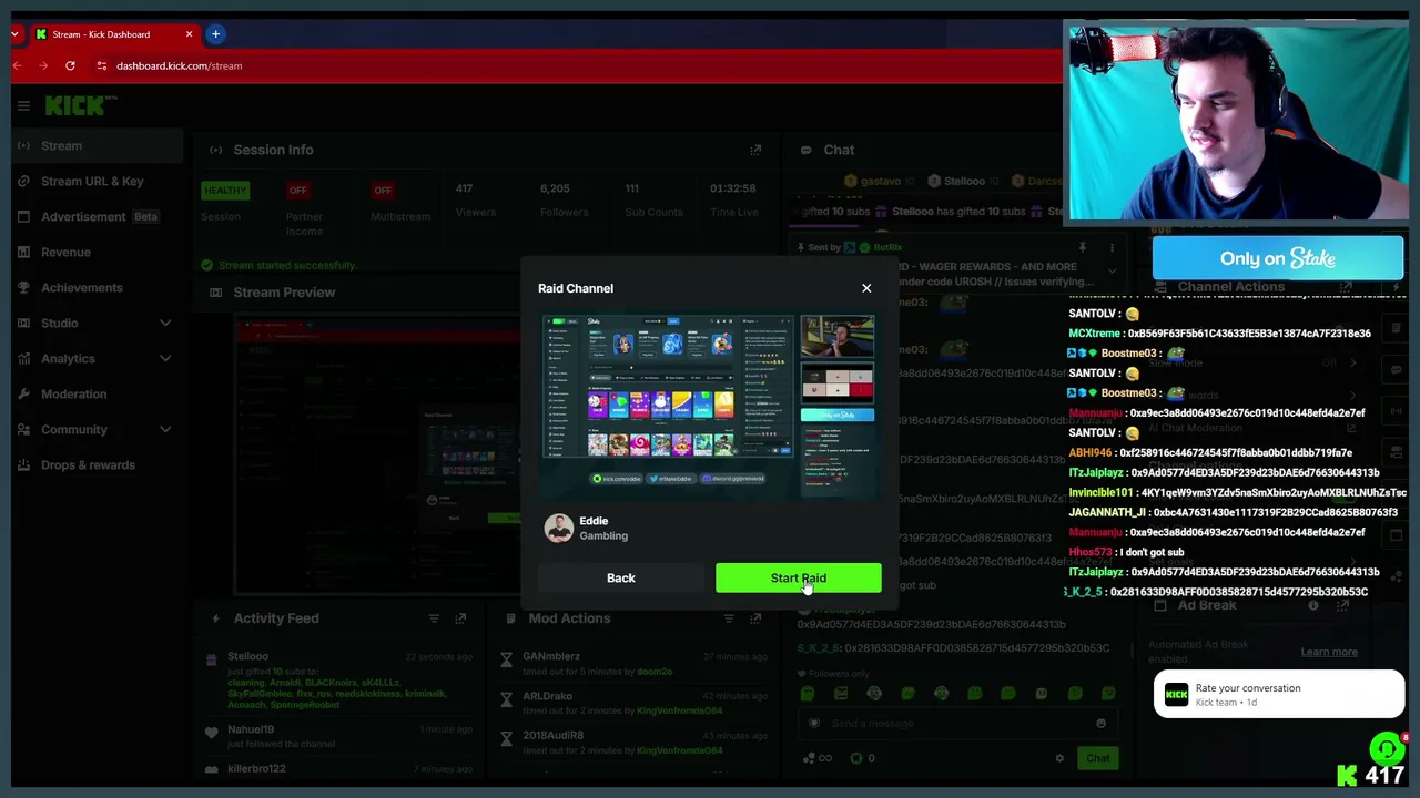⚡GIVEAWAY EVERY 20MIN⚡ | $500 START  !discord !stake !leaderboard