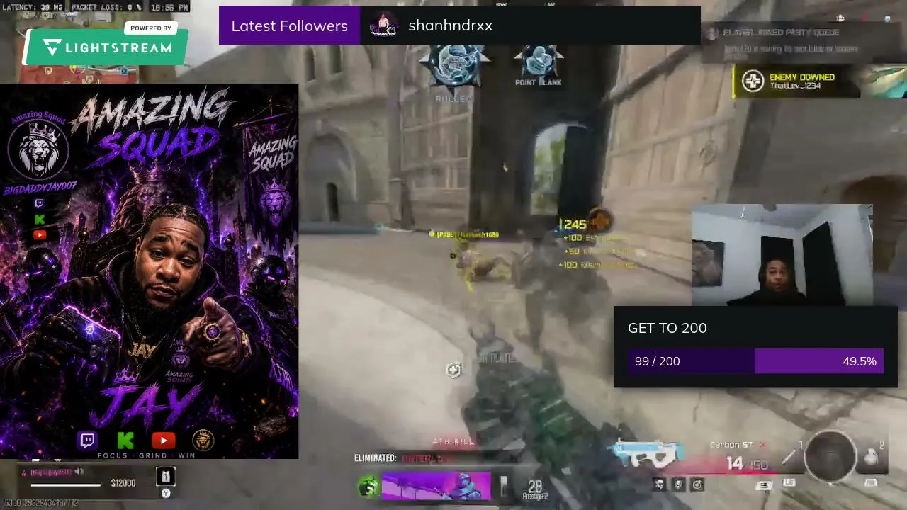 My first stream.