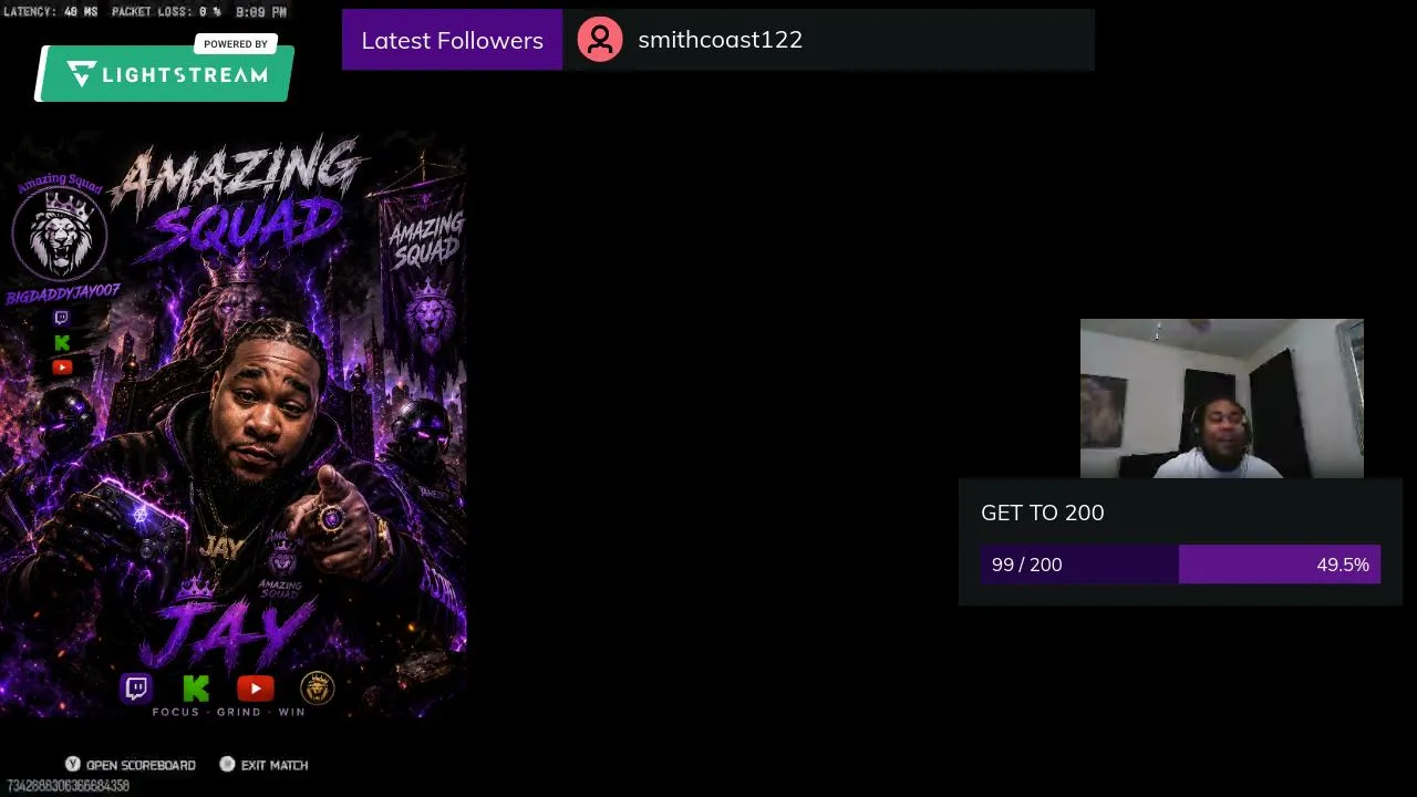My first stream.