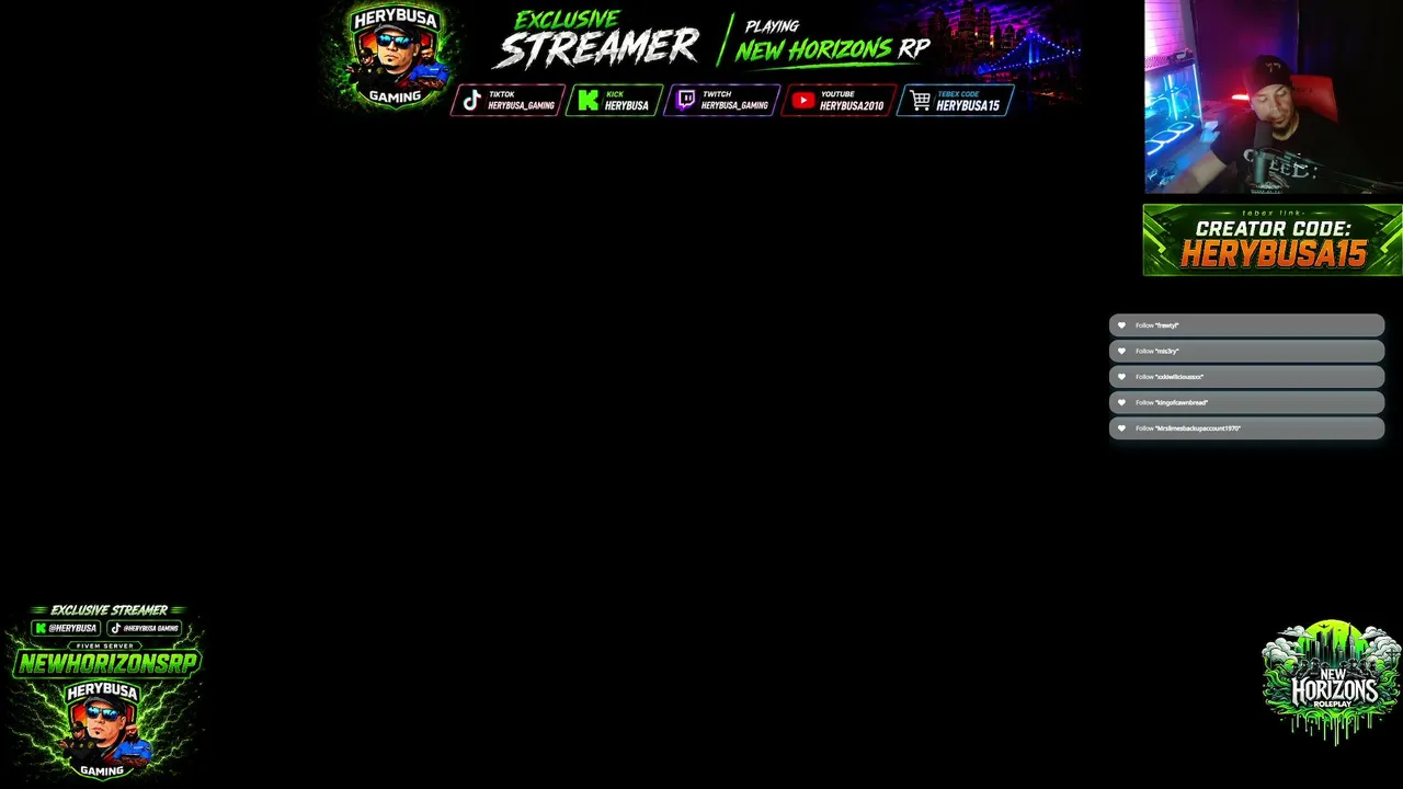 Army Combat Veteran, current LEO, Exclusive Streamer for New Horizons Role Play and Just enjoying RP. Hit that Follow!!!