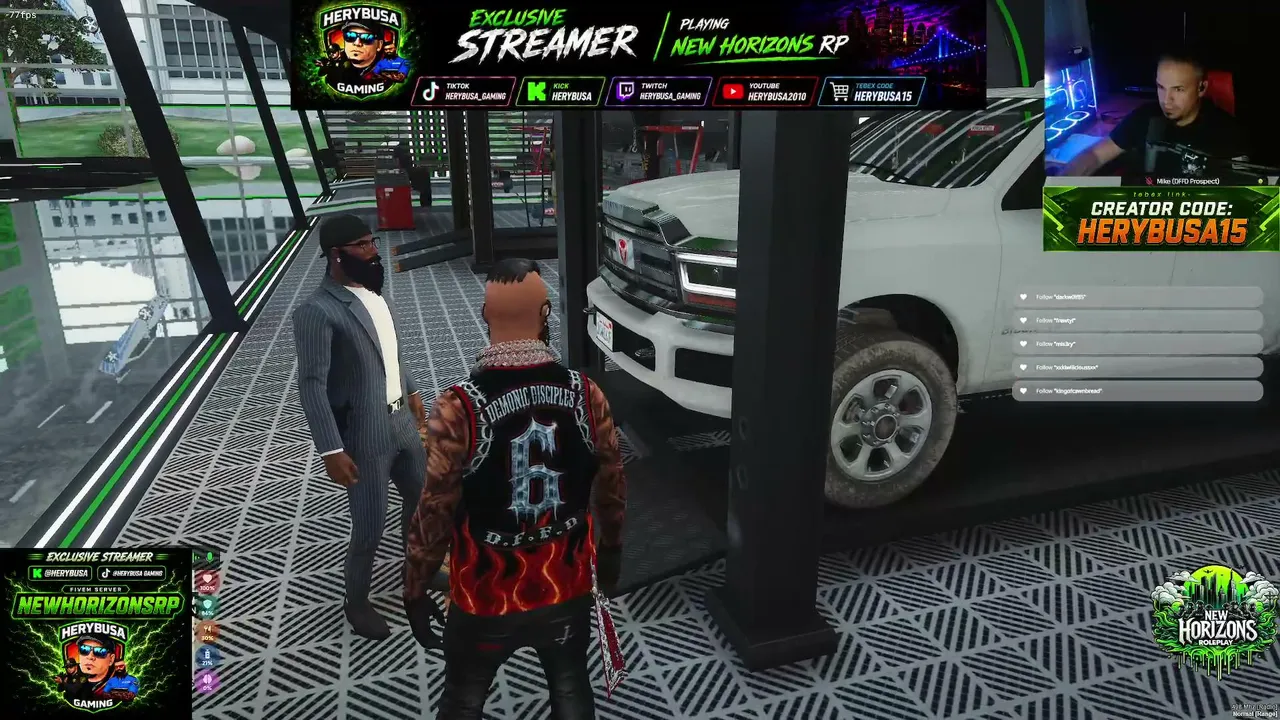 Army Combat Veteran, current LEO, Exclusive Streamer for New Horizons Role Play and Just enjoying RP. Hit that Follow!!!