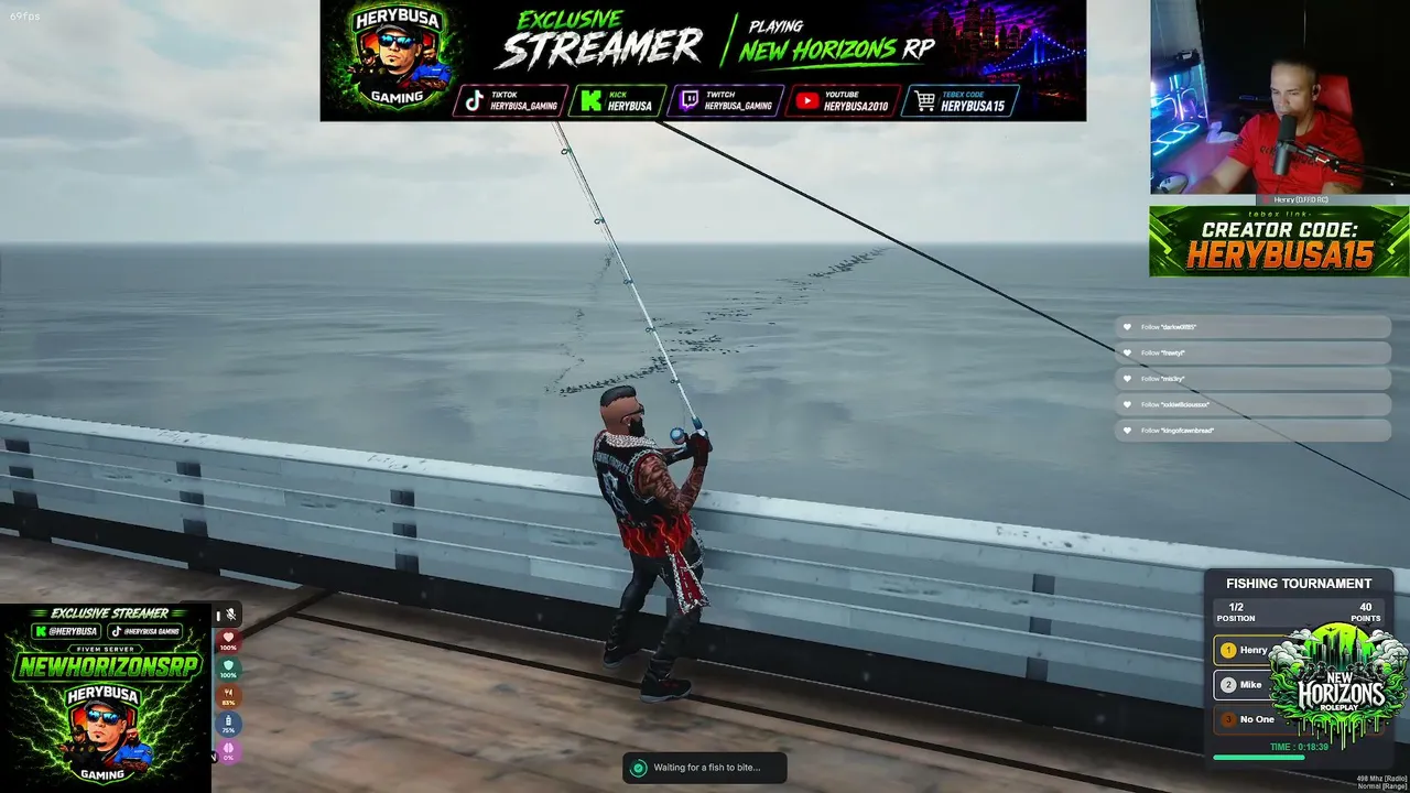 Army Combat Veteran, current LEO, Exclusive Streamer for New Horizons Role Play and Just enjoying RP. Hit that Follow!!!