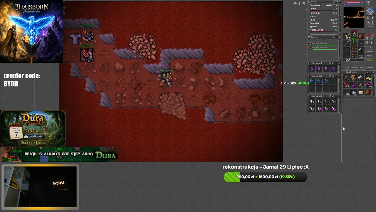 [PL/ENG] Thaisborn.net 7.4 + custom engame - 70 EK - 7 Sierpnia Dura Sezon 2 !!!