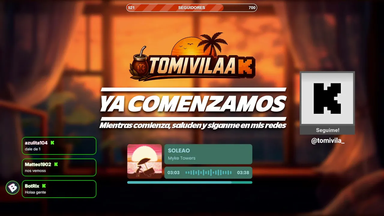 COMENZANDO SEMANA
 / !COMANDOS .