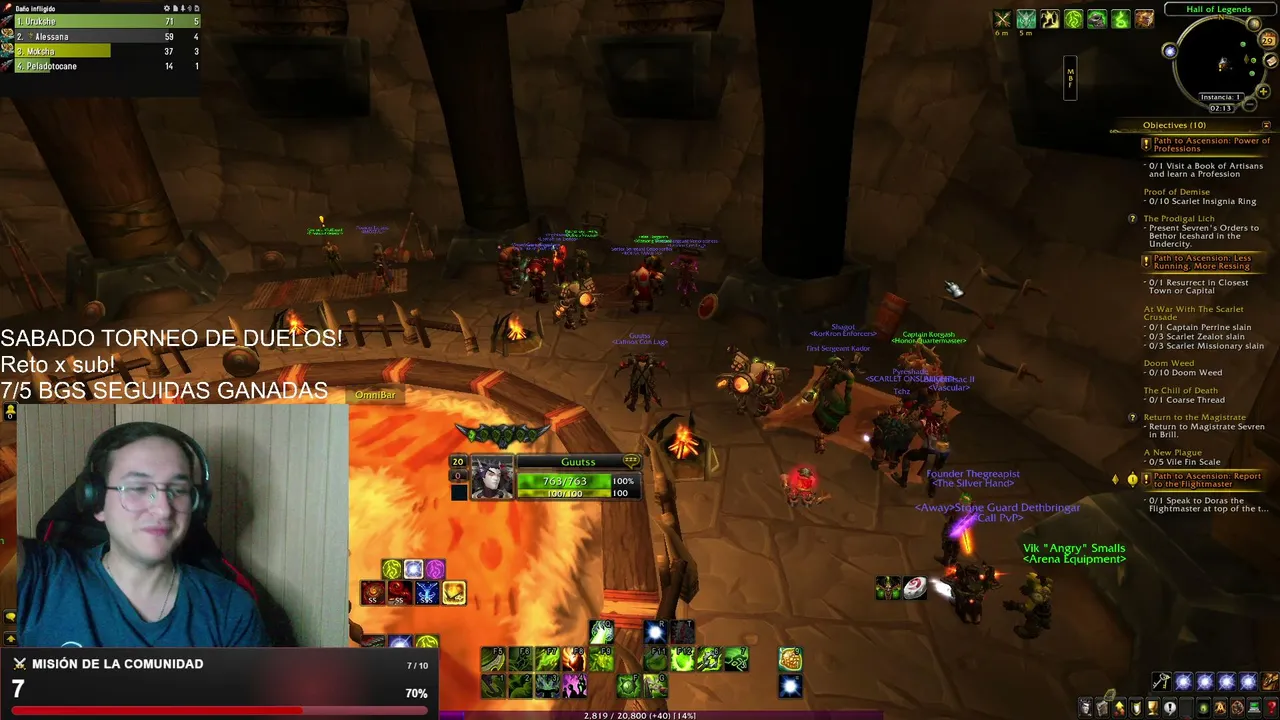 👑🔥 COA: EL MEJOR WoW DE LA HISTORIA⚔️ |⚔️ FELSWORN TANK GOOD | FULL PvP ☠️ | ⚔️ GUILD LATINOS CON LAG