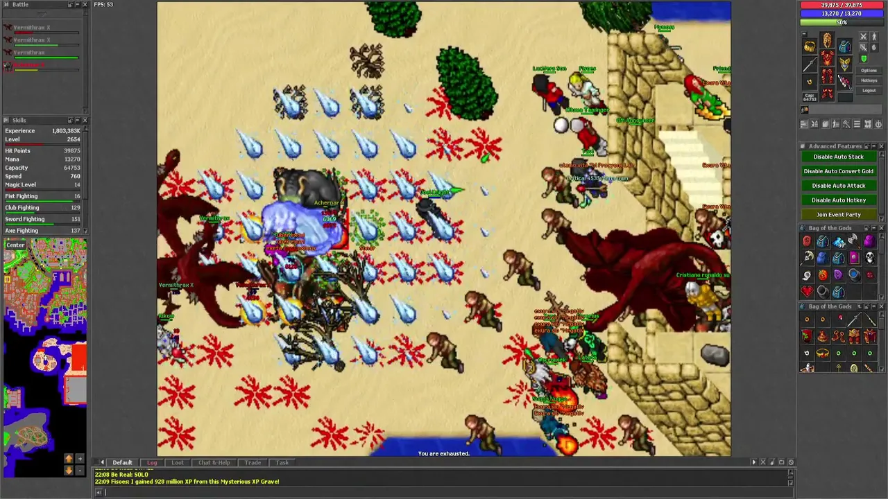 COME JOIN :) - Old Tibia Retro Server - Outcastserver.com - Old School Tibia OT Server - #tibia #otserver #opentibia #retro