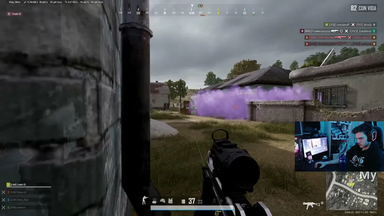 Pubg, pubg, PUBG!!!!!!!!! ;) Siempre con mis Fleken! [LAM]Represent. Enjoy:)