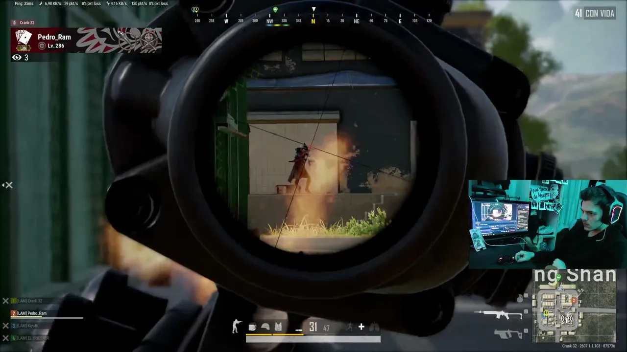 Se viene una Larrrga noche;) .Sale [PUBG] picado hasta que me vaya a la Misión. Enjoy:)