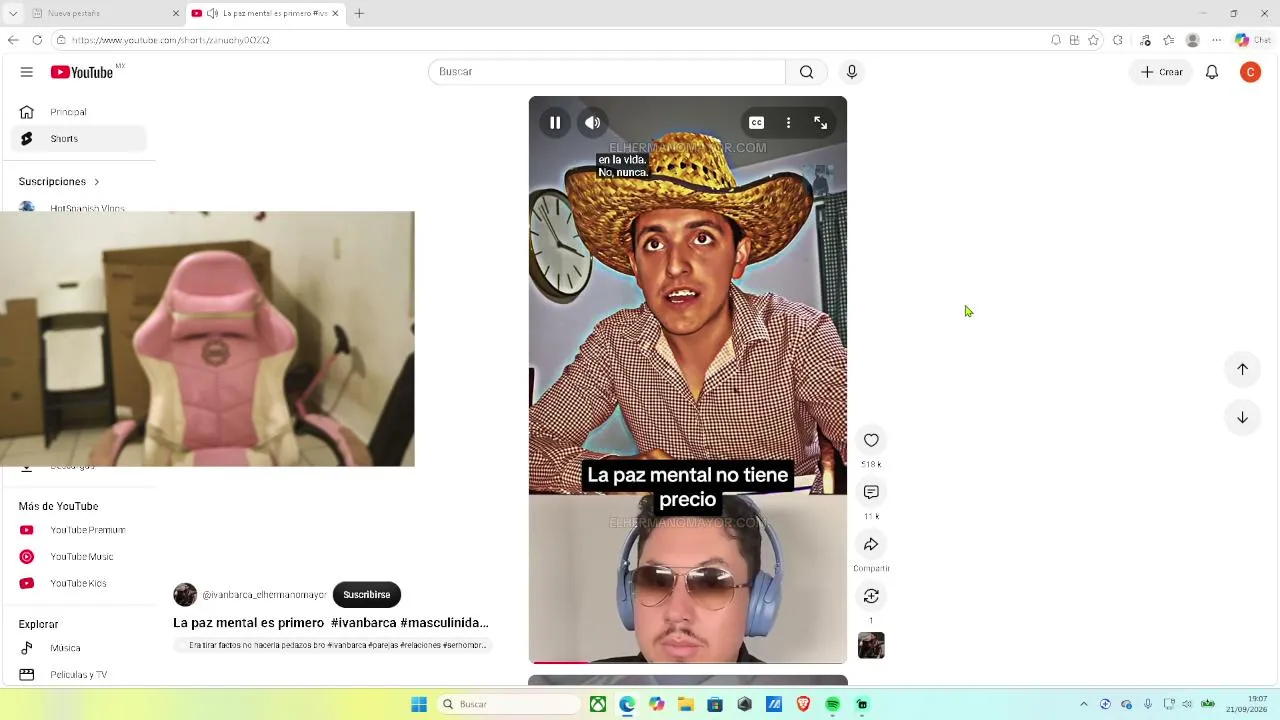 CHARLANDO VIENDO VIDEOS