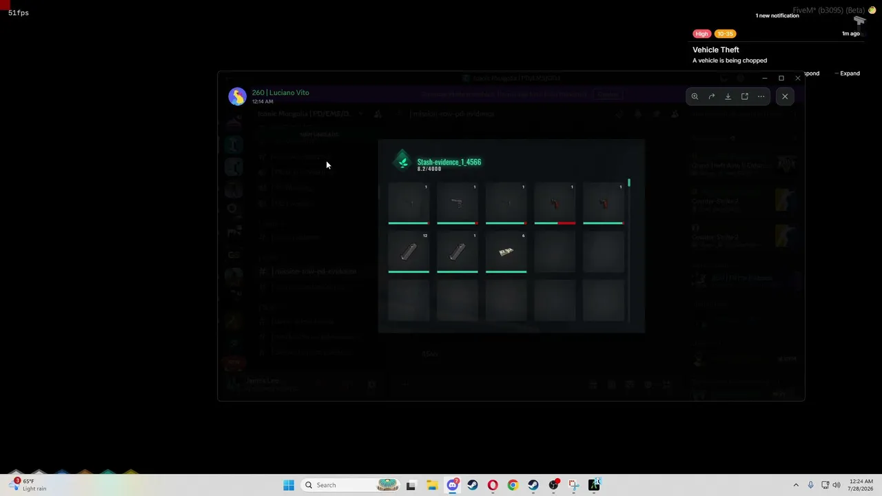 My first stream.