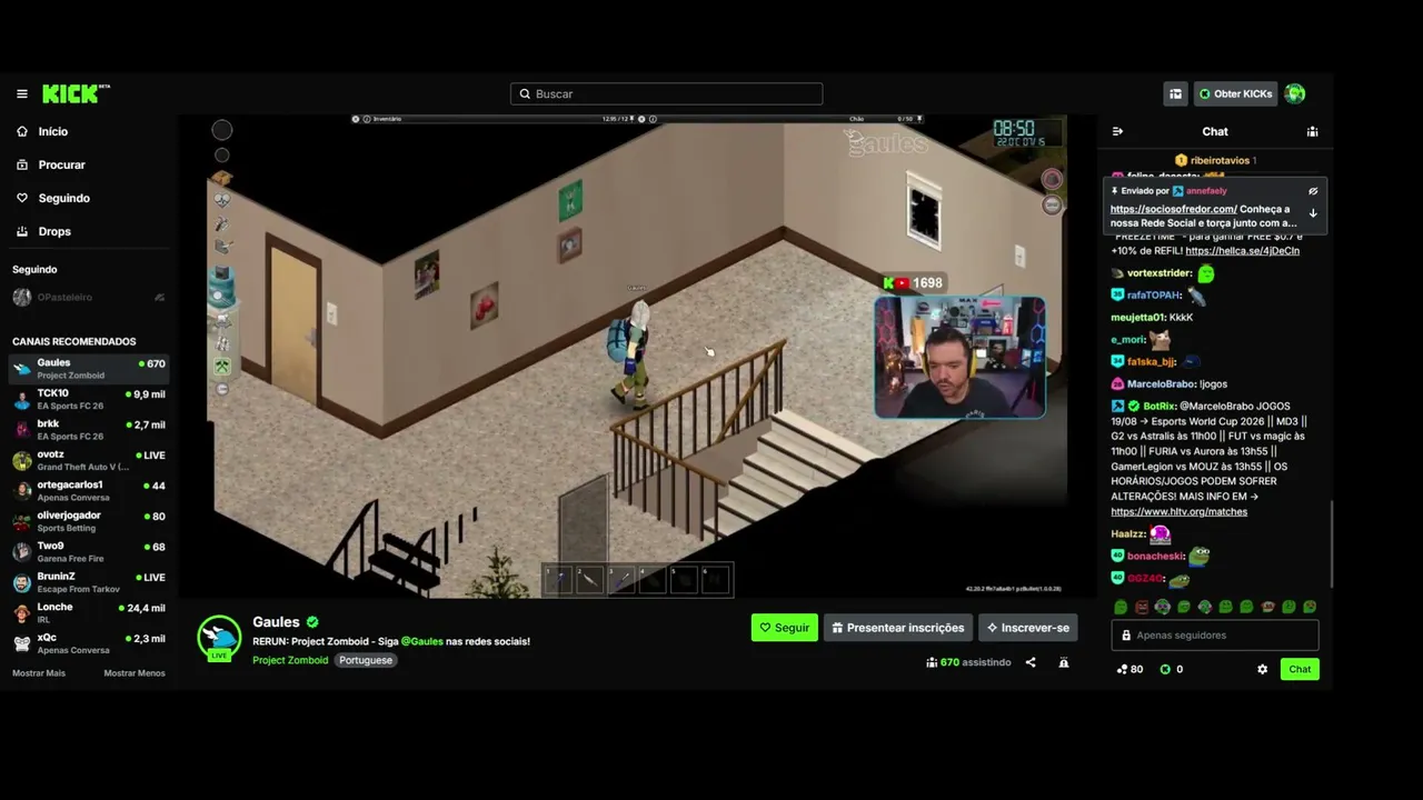 My first stream.
