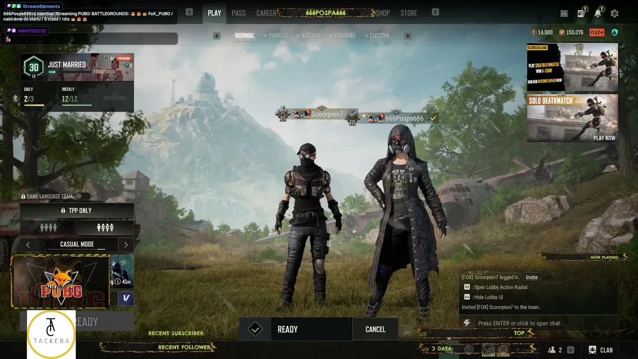 🦊🦊👑 FoX_PUBG / nabíráme do klanu / S class / !dis 👑🦊🦊