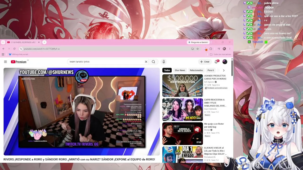 empezando viendo videos, terminando jugando lol