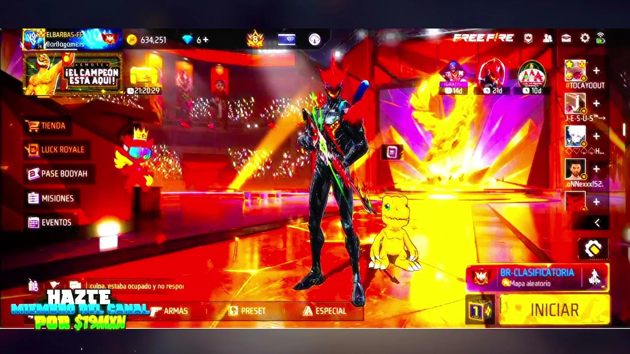 🔴DIRECTO DE FREE FIRE | 😱BR-CLASIFICATORIAS | REGIÓN: EE.UU🇲🇽