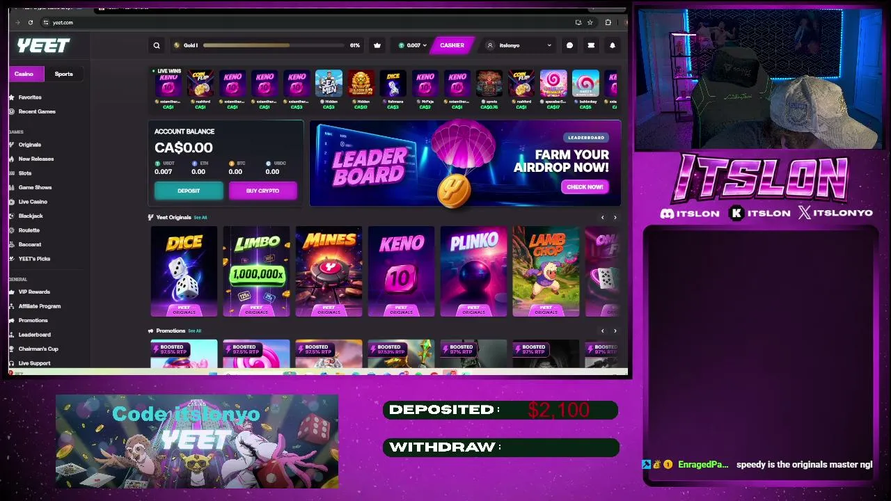 🚨LETS RUN IT UP FELLAS🚨!YEET 5k Monthly leaderboard !discord FOR ALL REWARDS