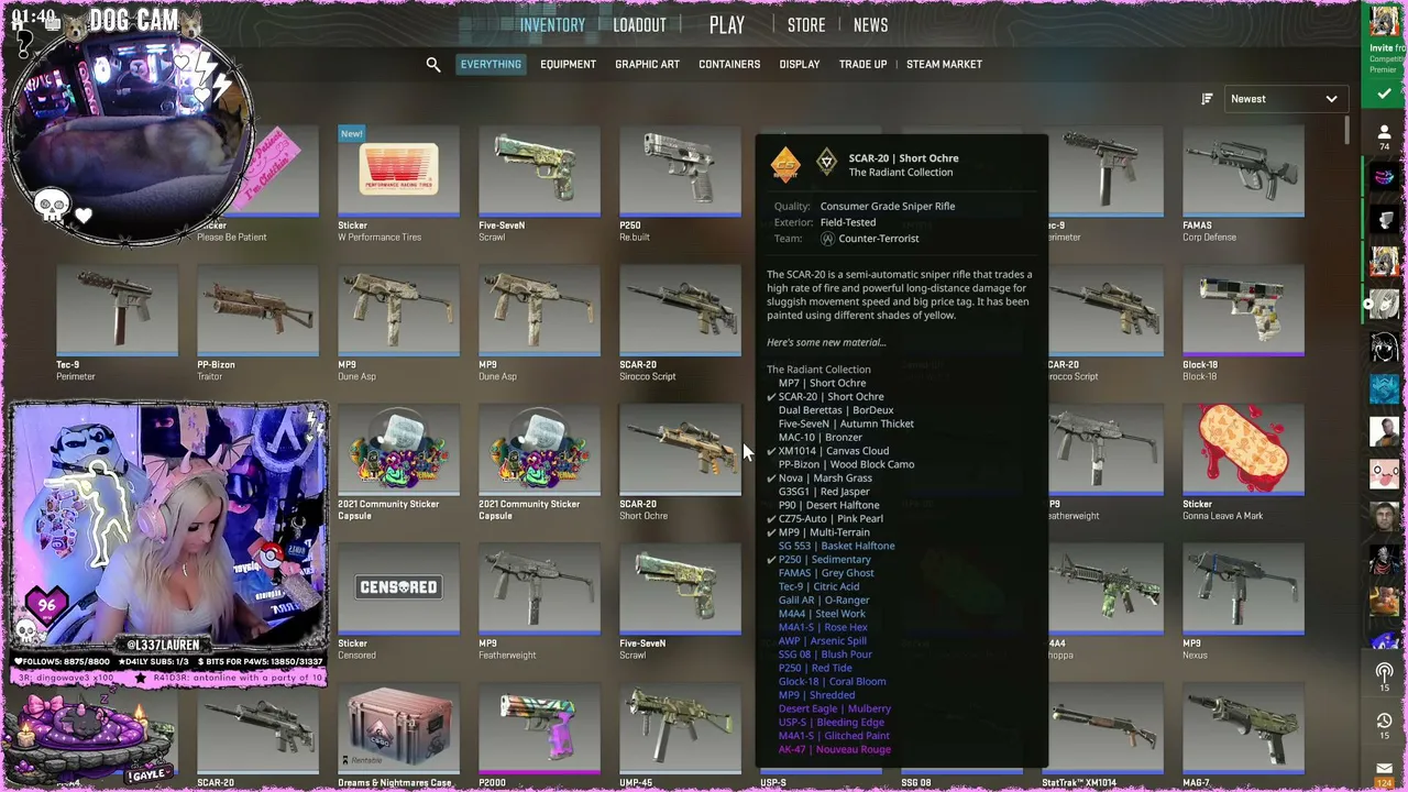 NEW PARTER & KICK STREAMER (6 wins to prem rank)