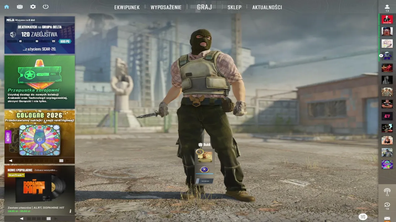 FACEIT GRIND Z CHLOPAKAMI
