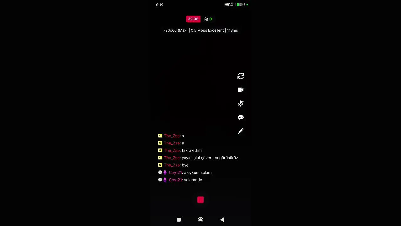 My first stream.