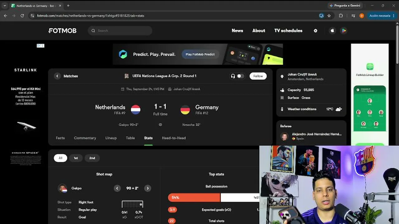 REACCIONANDO EN VIVO AL HOLANDA VS ALEMANIA!! PORTUGAL VS GALES.