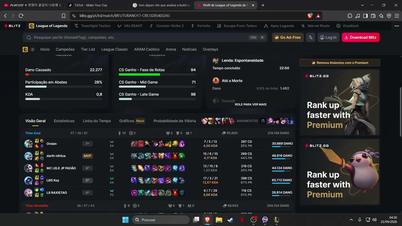 Ranked solo duo/ voltando pra esse jogo lixo