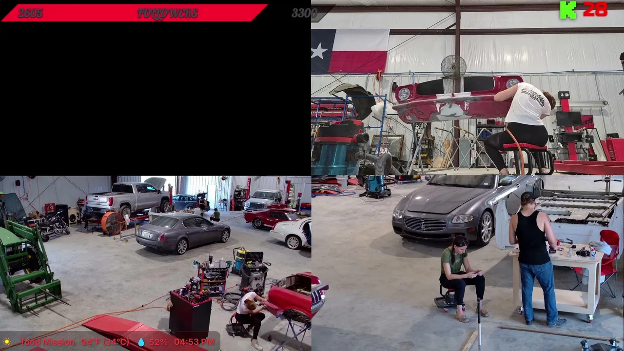 Working on Cadillac Escalade