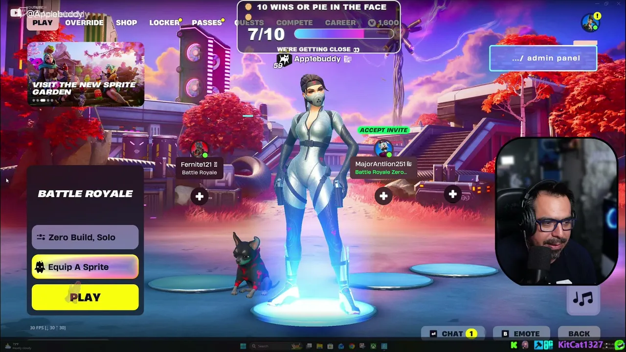 🔴 - I NEED 10 WINS THIS WEEK… OR CHAT GETS TO PIE MY FACE 👀  !epic !discord