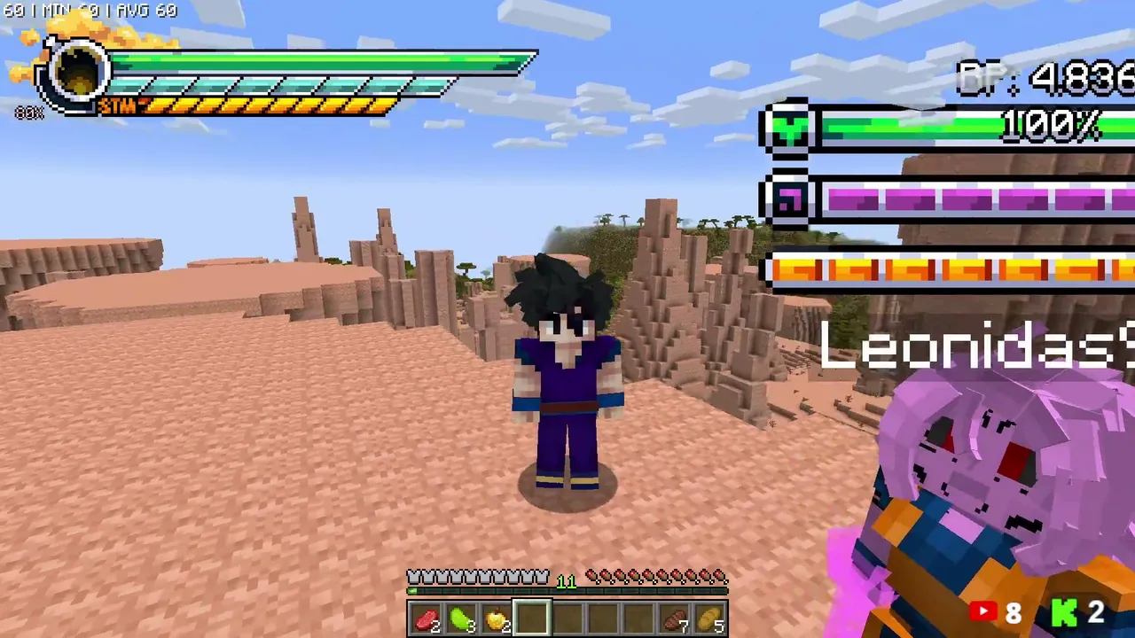 JUGANDO EL MEJOR MOD DE DRAGON BALL | MINECRAFT