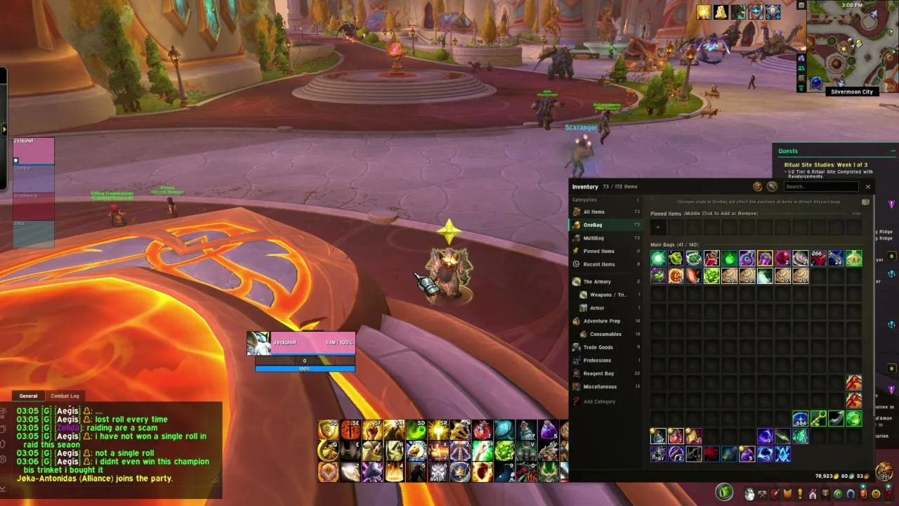 My first stream.